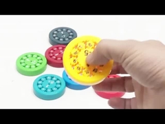 수학 피젯 스핀어 9 PCS 숫자 덧셈과 깎음 피젯 스핀어 유치원